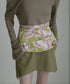 Asymmetric Skirted Flare Pants